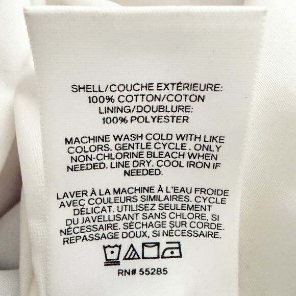 EXPRESS | Khaki Green Striped Cut Out Cotton Sleeveless Midi Dress | Small - Picture 10 of 10